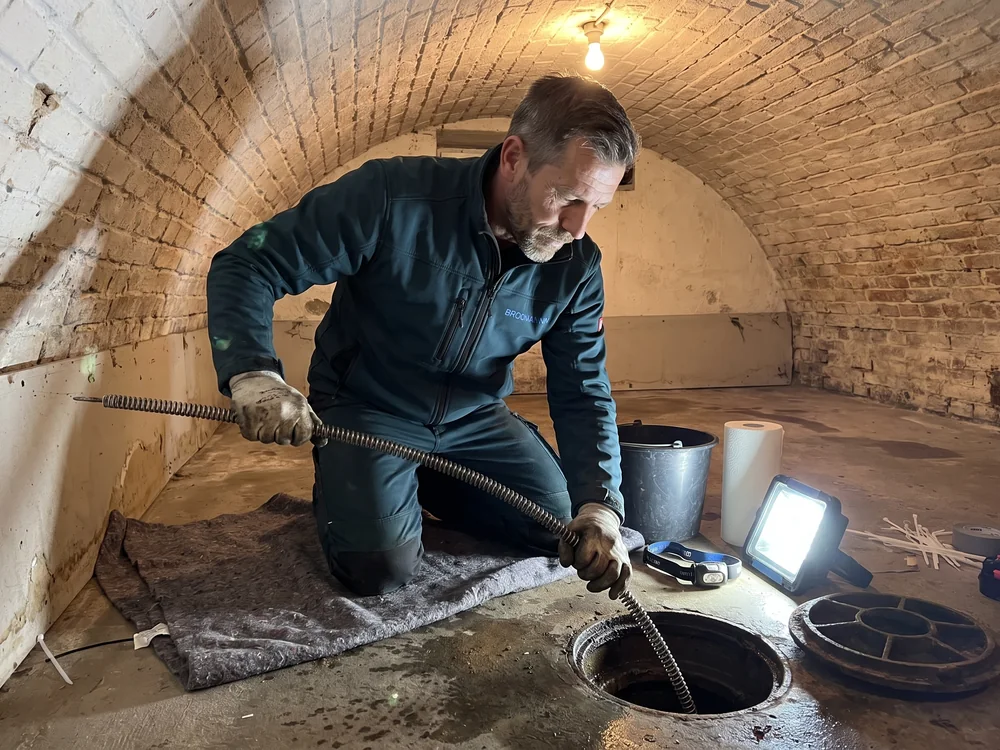 Lars Brockmann bei der Arbeit